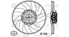 AUDI (FAW) Вентилятор, охлаждение двигателя