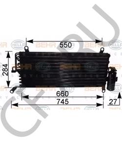 46431789 Конденсатор, кондиционер FIAT в городе Воронеж