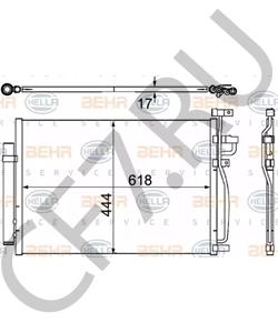 20759646 Конденсатор, кондиционер CHEVROLET в городе Воронеж