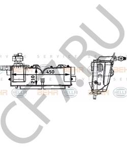 6450 V5 Испаритель, кондиционер CITROËN в городе Воронеж