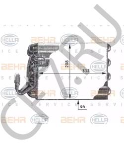 A 000 830 56 58 Испаритель, кондиционер MERCEDES-BENZ в городе Воронеж