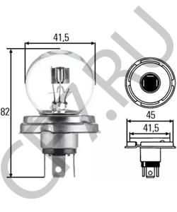 4119957A Лампа накаливания, фара дальнего света AHLMANN в городе Воронеж