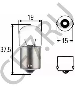19-74117-2 Лампа накаливания, фонарь указателя поворота HAKO в городе Воронеж