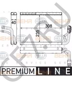 A 204 830 00 58 Испаритель, кондиционер MERCEDES-BENZ (BBDC) в городе Воронеж