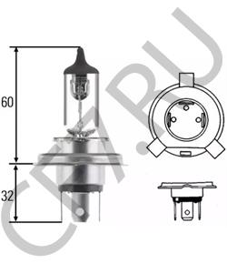 90-34013-1 Лампа накаливания, фара дальнего света HAKO в городе Воронеж