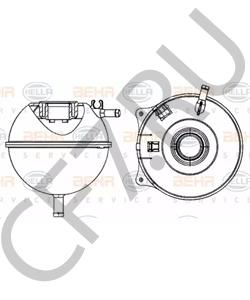 701 121 407 B Компенсационный бак, охлаждающая жидкость SEAT в городе Воронеж