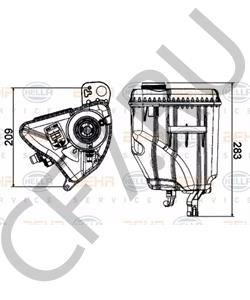 17 13 7 647 283 Компенсационный бак, охлаждающая жидкость BMW в городе Воронеж