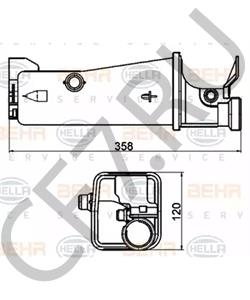 7 514 401 Компенсационный бак, охлаждающая жидкость BMW в городе Воронеж