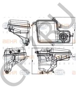 17138600275 Компенсационный бак, охлаждающая жидкость BMW в городе Воронеж
