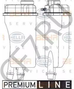 17 11 1 436 381 Компенсационный бак, охлаждающая жидкость BMW в городе Воронеж