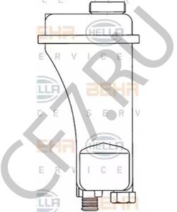 17 11 1 723 520 Компенсационный бак, охлаждающая жидкость BMW в городе Воронеж