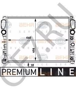 211 500 01 02 Радиатор, охлаждение двигателя MERCEDES-BENZ (BBDC) в городе Воронеж