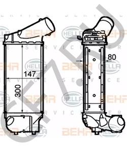 0384.K5 Интеркулер CITROËN в городе Воронеж