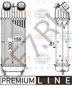 96.511.848.80 Интеркулер CITROËN в городе Воронеж